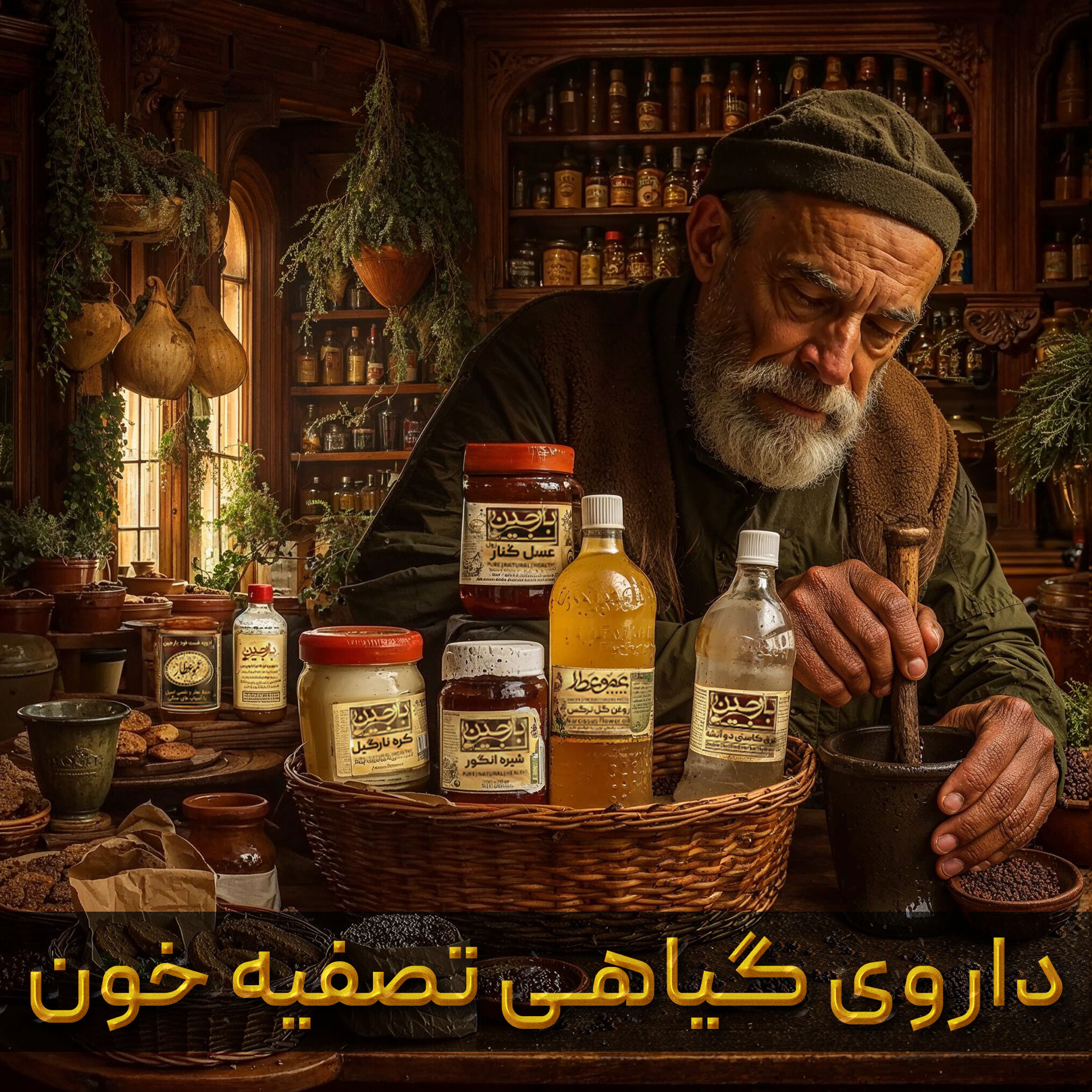 داروی گیاهی تصفیه خون عموعطار بارجین